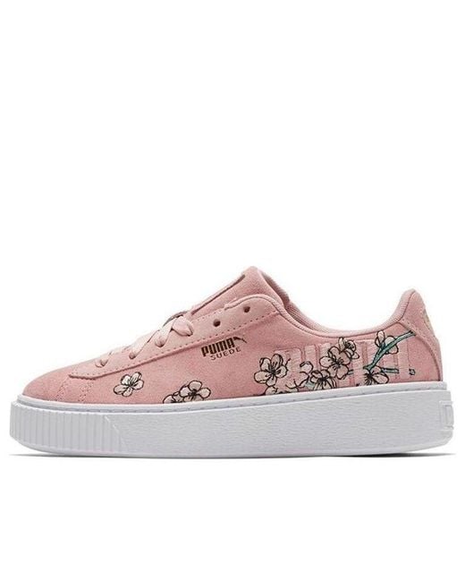 PUMA Pink (Wmns) Platform Floral