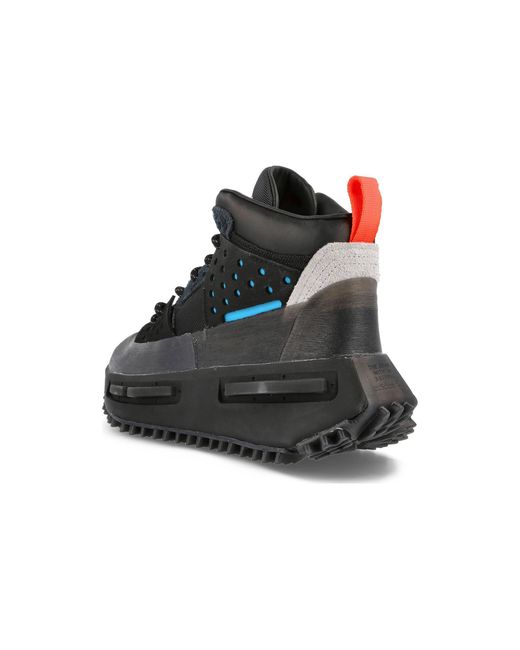 Adidas Black X Pharrell Hu Nmd_S1 Ryat 'Core' for men
