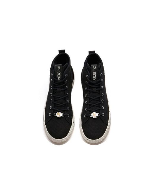 Anta Black (Wmns) X Snoopy High Top