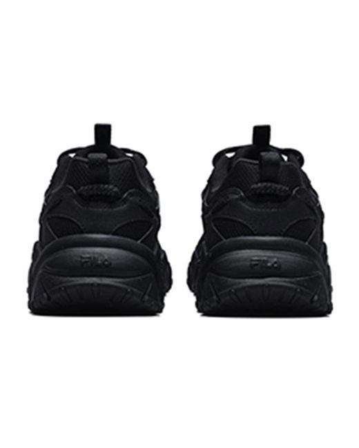 Fila Black Fluid 4 Sneakers 'Core' for men