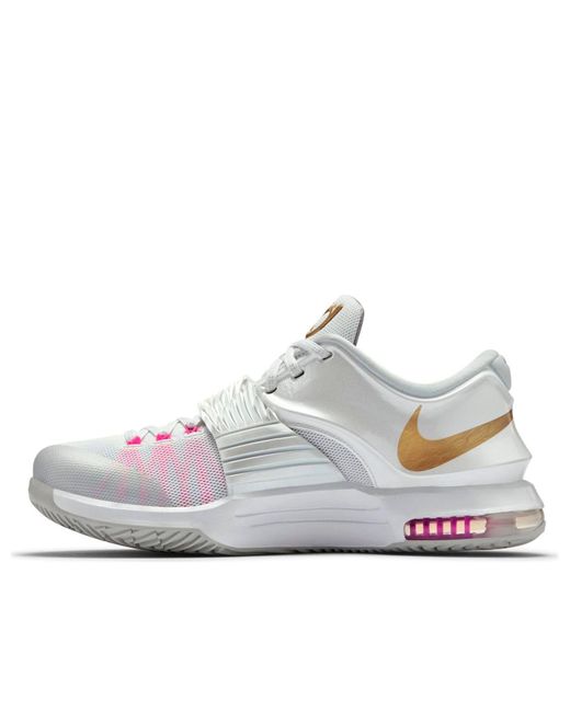 Nike White Kd 7 Prm 'Aunt Pearl' for men