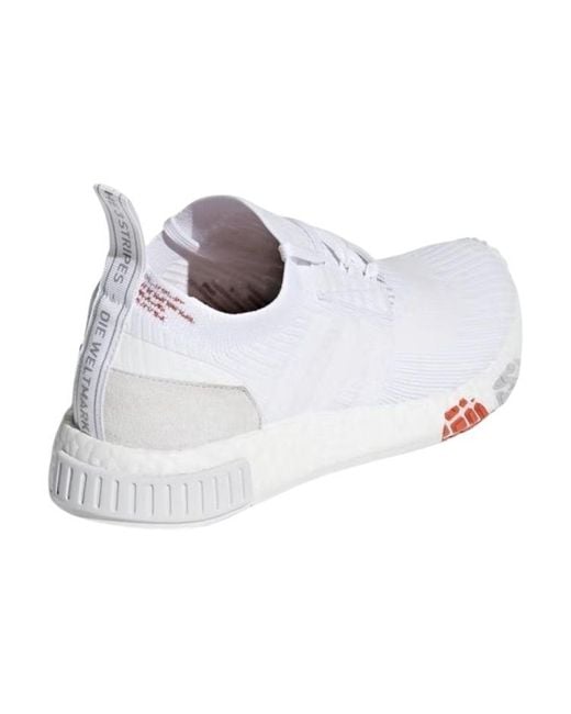 Adidas White (Wmns) Nmd_Racer Primeknit