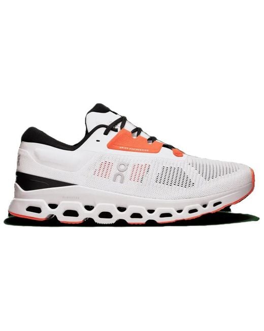 On Shoes White Cloudstratus 3 for men
