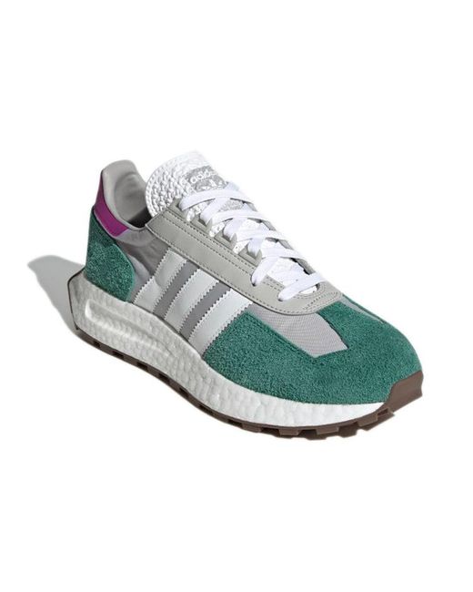 Adidas White Retropy E5 Collegiate' for men