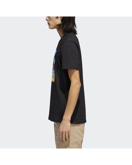 Adidas Black Originals Setwifree Tee Short Sleeve for men