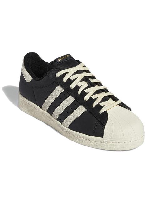 Adidas Black Superstar 82 Cream' for men