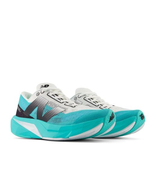 New Balance Blue (Wmns) Fuelcell Rebel V4 D Wide 'Cyber Jade'