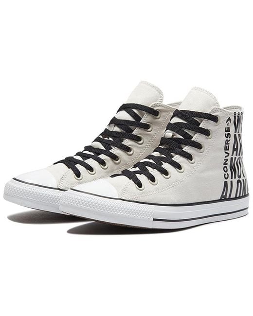 Converse Black Chuck Taylor All Star We Are Not Alone High Top for men