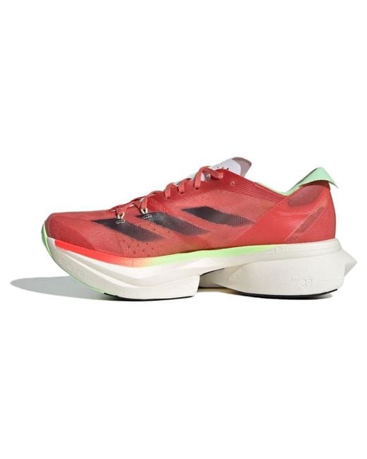 Adidas Red (Wmns) Adizero Adios Pro 3 'Preloved Scarlet Aurora Met Solar'