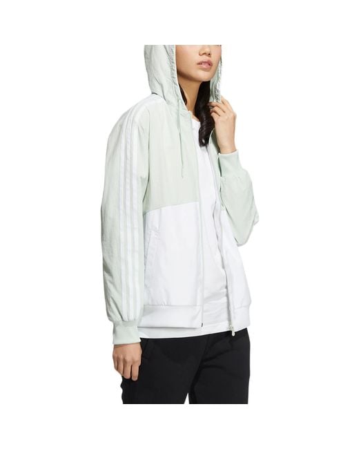 Adidas White (Wmns) Essentials Woven Jacket