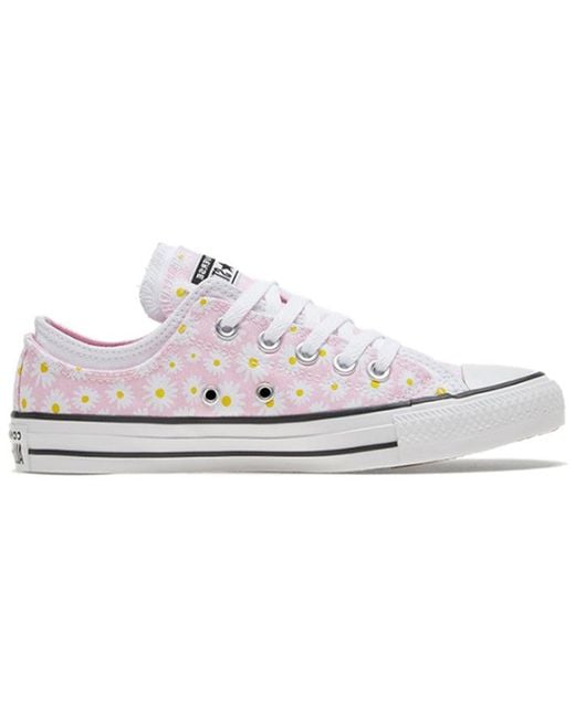 Converse White (Wmns) Chuck Taylor All Star Chrysanthemum Sneakers
