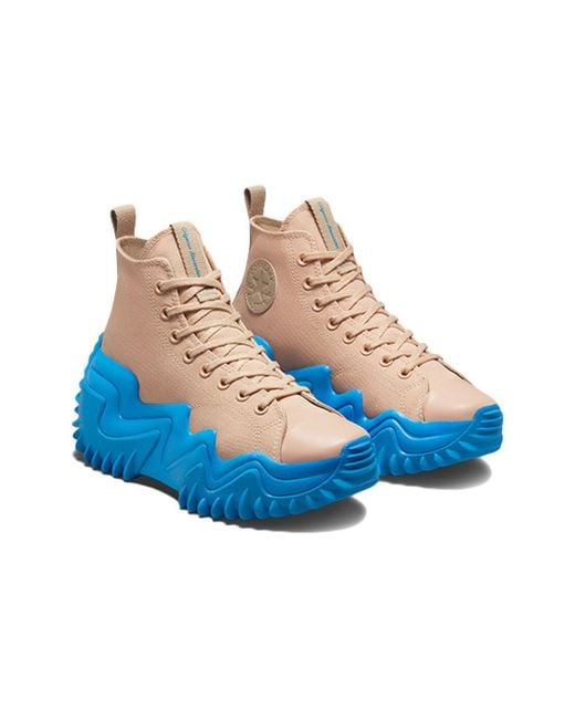 Converse Blue Shai Gilgeous-Alexander X Run Star Motion Platform High 'Chase The Drip' for men