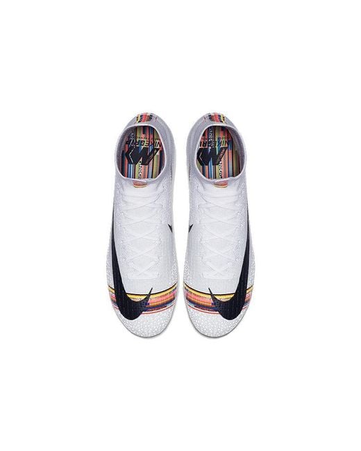Nike White Mercurial Superfly 6 Elite Se Fg 'Pure Platinum' for men