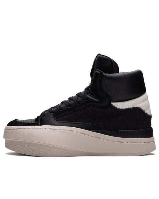 Adidas Black Y-3 Centennial High Off' for men