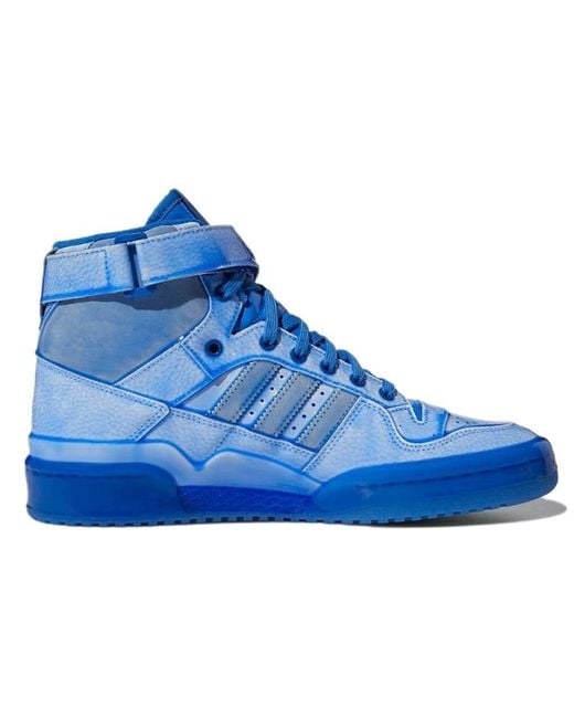 adidas Jeremy Scott X Forum High 'Dipped in Blue for Men | Lyst UK