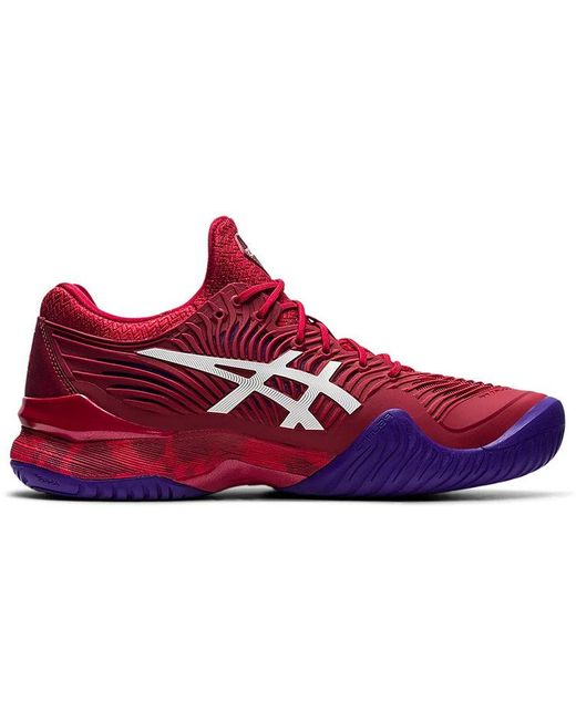Asics Court Ff Novak 'french Open - Cranberry' in Red for Men | Lyst