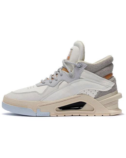 Li-ning White (Wmns) Superwave Premium Mid