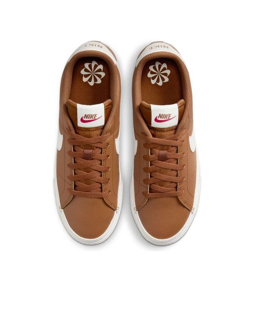 Nike Brown (Wmns) Court Legacy Next Nature 'Light British Fire Sail'