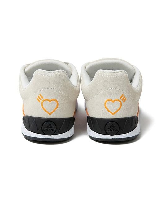 Adidas White Human Made X Adimatic 'Off Core' for men