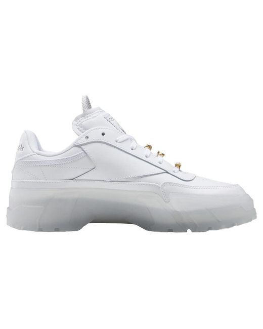 Reebok White (Wmns) Cardi B X Club C 'Triple'