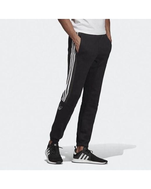 Adidas Black Originals Outline Sweatpants for men