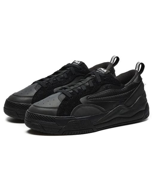 Fila Black Canestro Sneakers for men