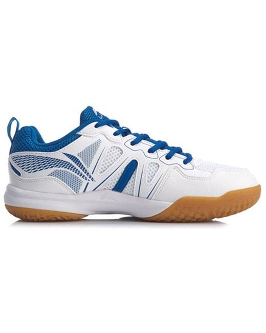 Li-ning Blue Badminton Competition Outdoor Tennis Shoes for men