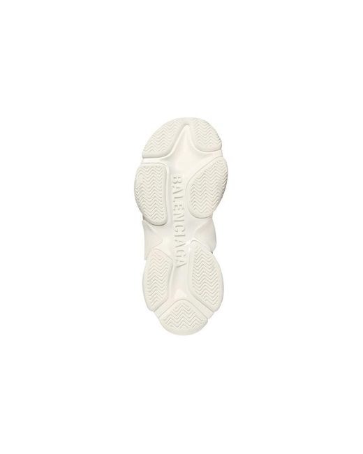 Balenciaga White (Wmns) Triple S 'Logotype for men