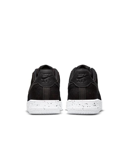 Nike Black Air Force 1 Crater Flyknit for men
