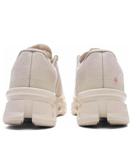 On Shoes White X Invincible Cloudmonster 2 'Ivory' for men