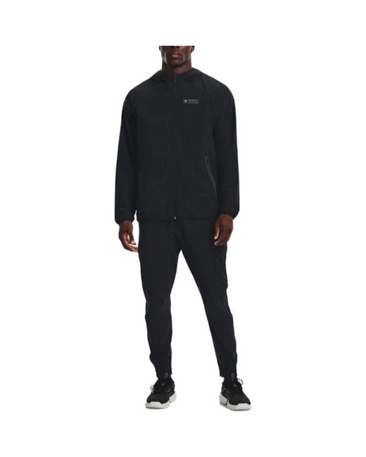 Under Armour Blue Project Rock Unstoppable Jacket for men