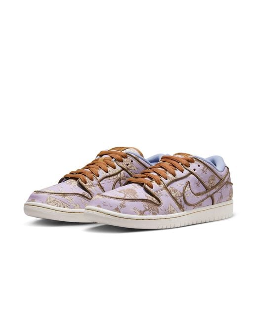Nike Gray Sb Dunk Low Premium 'Pastoral Print' for men
