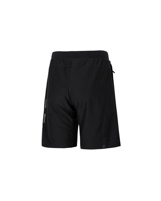 Adidas Black Wj Cl Kn Sh Solid Color Breathable Athleisure Casual Sports Knit Shorts for men