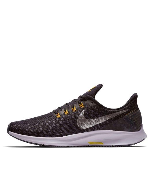 Nike Brown Air Zoom Pegasus 35 Metallic Pewter' for men