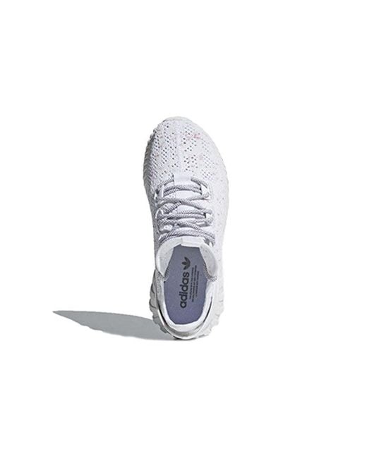 Adidas White Tubular Doom Sock Primeknit for men