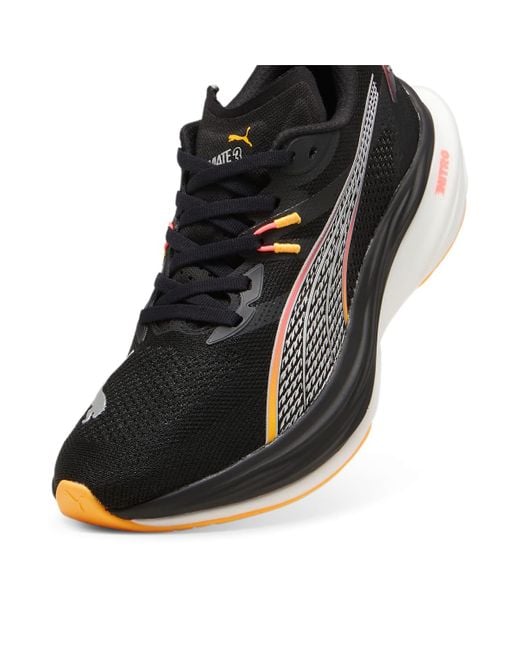 PUMA Black Deviate Nitro 3 Sun Stream' for men