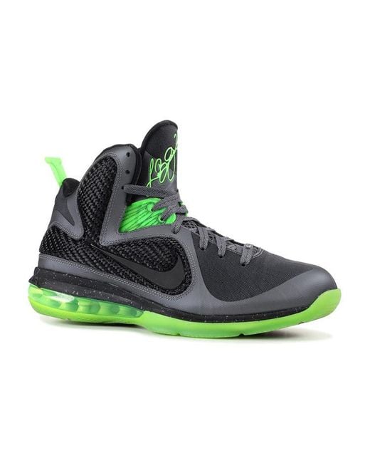 Nike Green Lebron 9 "dunkman" Shoes for men