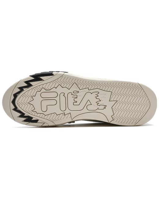 Fila White Desperado Low Top Shoes for men