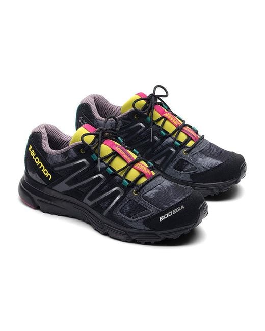Salomon Black Bodega X X-Mission 4 Suede for men