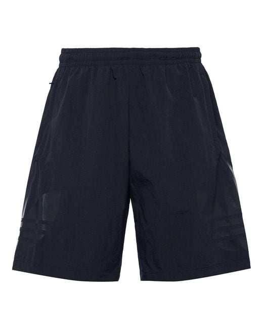 Adidas Blue Originals Tricolor Short2 Printing Sports Short Pant for men