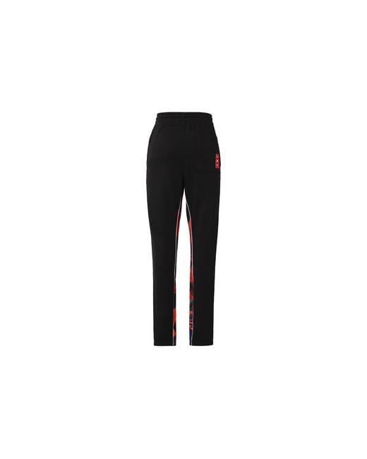 Adidas Black Originals Cny Pant New Year Stitching Printed Pants for men