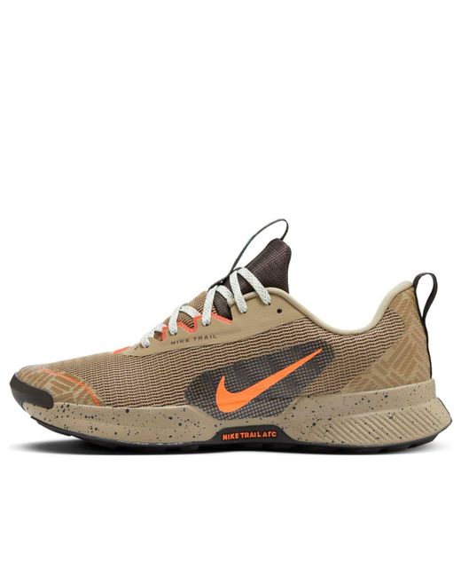 Nike Brown Juniper Trail 3 'Khaki Hyper Crimson' for men