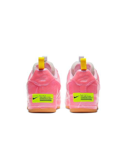 Nike Pink Air Force 1 Low Experimental 'Racer' for men