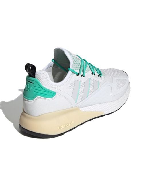 Adidas Blue Zx 2K Boost Hi-Res' for men