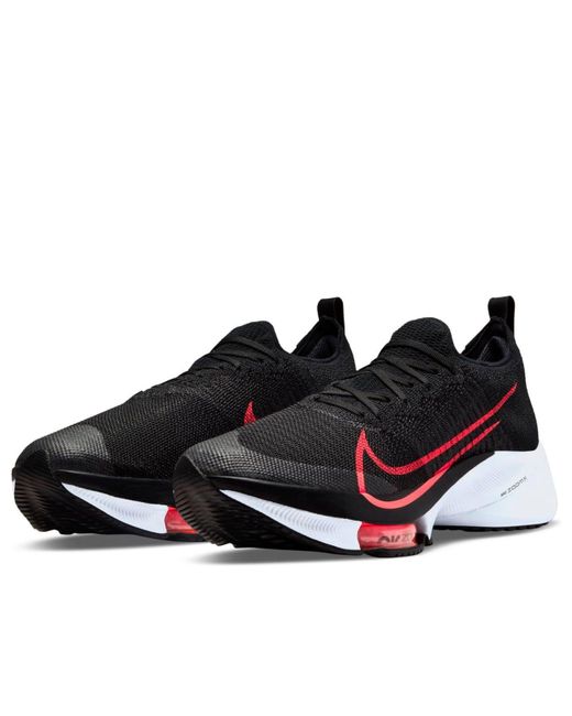 Nike Black Air Zoom Tempo Next% Road Running Shoes for men