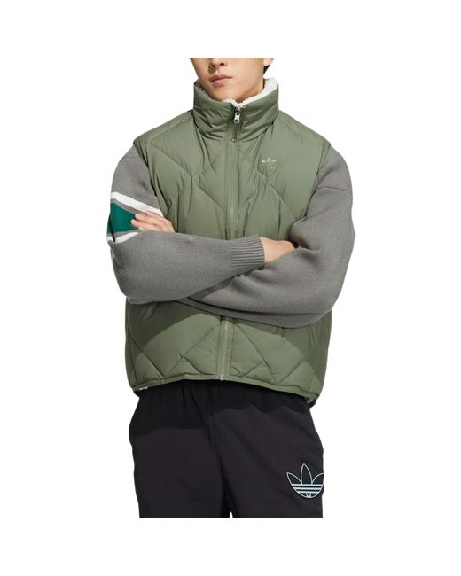 Adidas Green Originals Down Vest for men