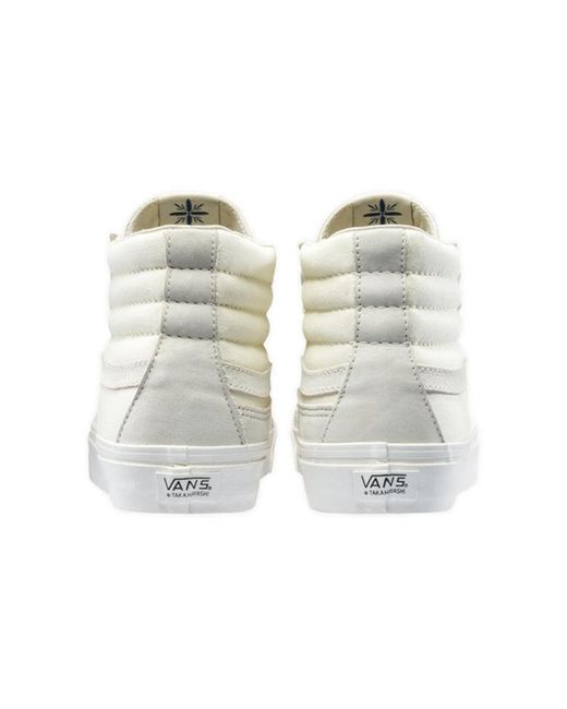 Vans White Taka Hayashi X Sk8-Hi 75 Lx 'Marshmallow' for men