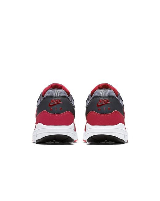 Nike Red Air Max 1 Essential 'Gym' for men
