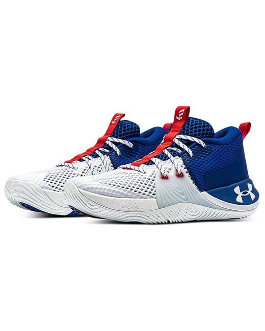 Under Armour Blue Embiid One 'Brotherly Love' for men