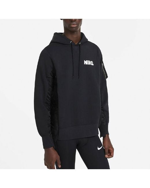 Nike Blue X Sacai Hoodie for men